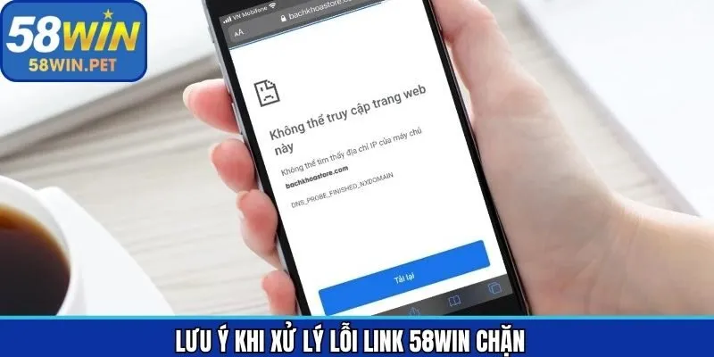 Một số nguyên tắc cần nhớ khi xử lý link vào bị chặn